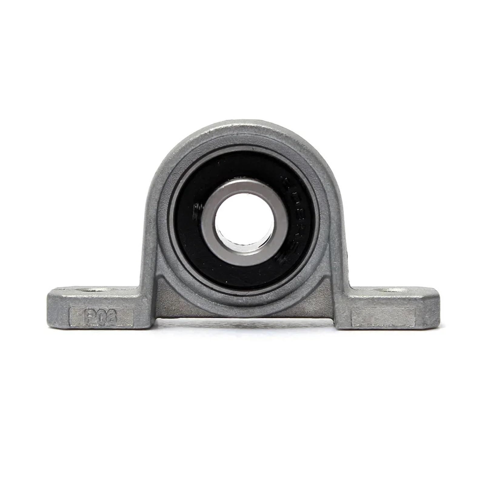 Cuscinetto a sfere a blocchetto, Supporto cuscinetto a cuscinetto Supporto cuscinetti KP004 Blocco in lega di zinco Diametro foro Sfera 20 mm Diametro foro Un pezzo