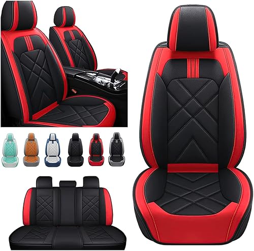 ROBECCHI Fundas de asiento de automóvil para Hyundai Genesis Coupe 2010-2016, 5 asientos, antideslizantes, impermeables, transpirables, de piel