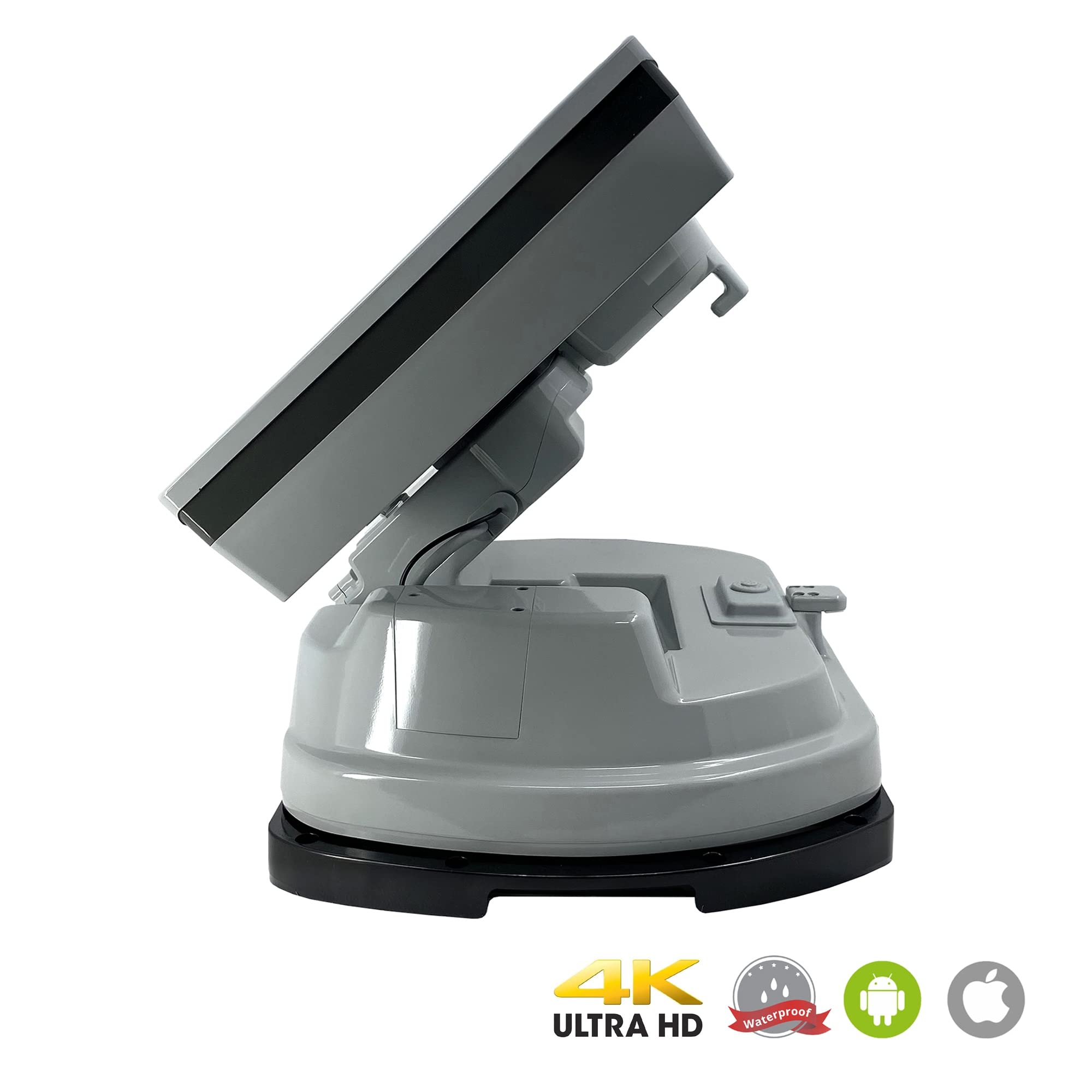 [Test : Excellent*] Selfsat Snipe BT Grey Line Twin – Antenne de Camping Automatique avec Commande iOS/Android