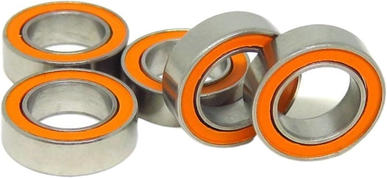 10pcs SMR106C 6x10x3 mm hybrid ball bearings MR106 SMR106 RS 2RS MR106RS SMR106RS 6 * 10 * 3 fishing reel miniature ceramic bearings