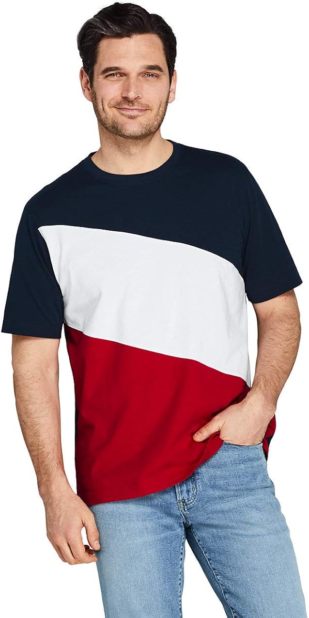 Lands End Mens Super-T Short Sleeve T 