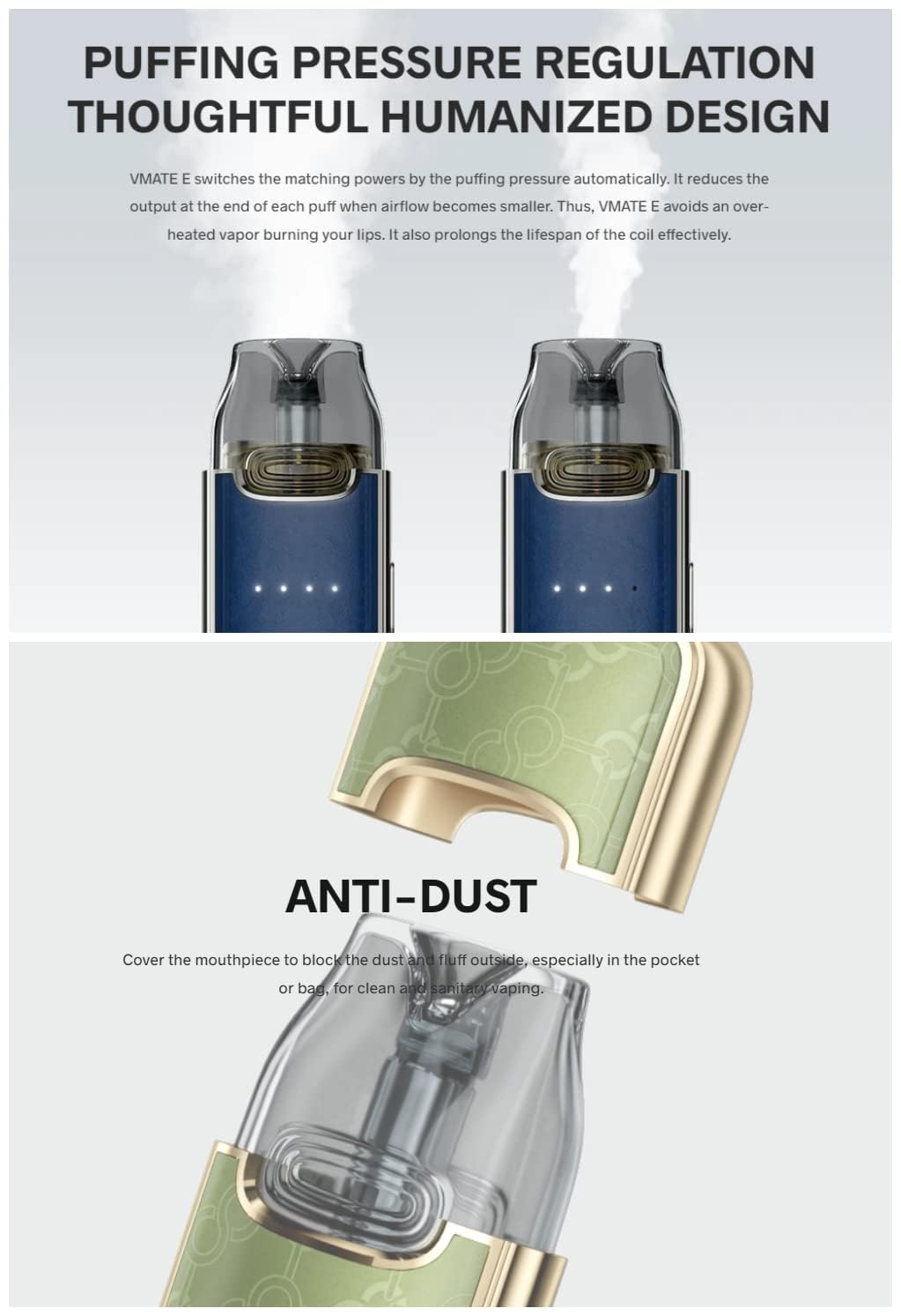 elfbar nachfüll pod läuft aus Kit Vmate E pod Voopoo dès 33,90 €