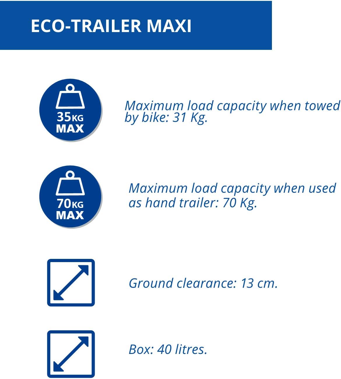 b bellelli Eco Trailer - Kinderfahrradanhänger und -transportwagen