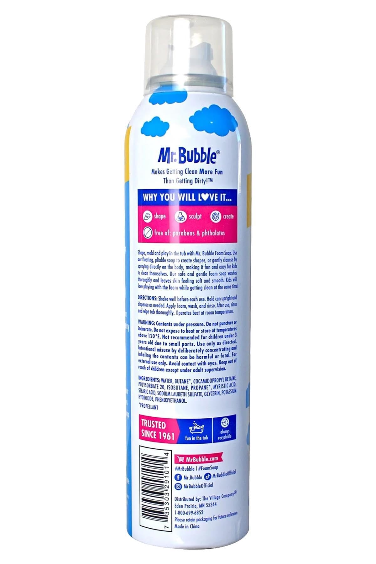 Mr. Bubble Extra Gentle Eğlenceli Banyo Köpük Sabunu 226.8Gr