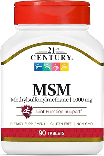 21st Century MSM 1000 mg comprimidos, 90 unidades