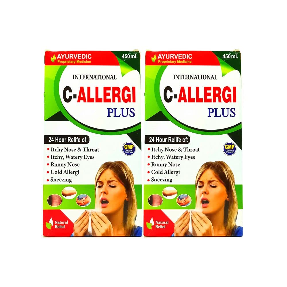 Buy now Ayurvedic C-ALLERGI PLUS Syrup for allergy and itchy.(PACK OF 2)-image-35