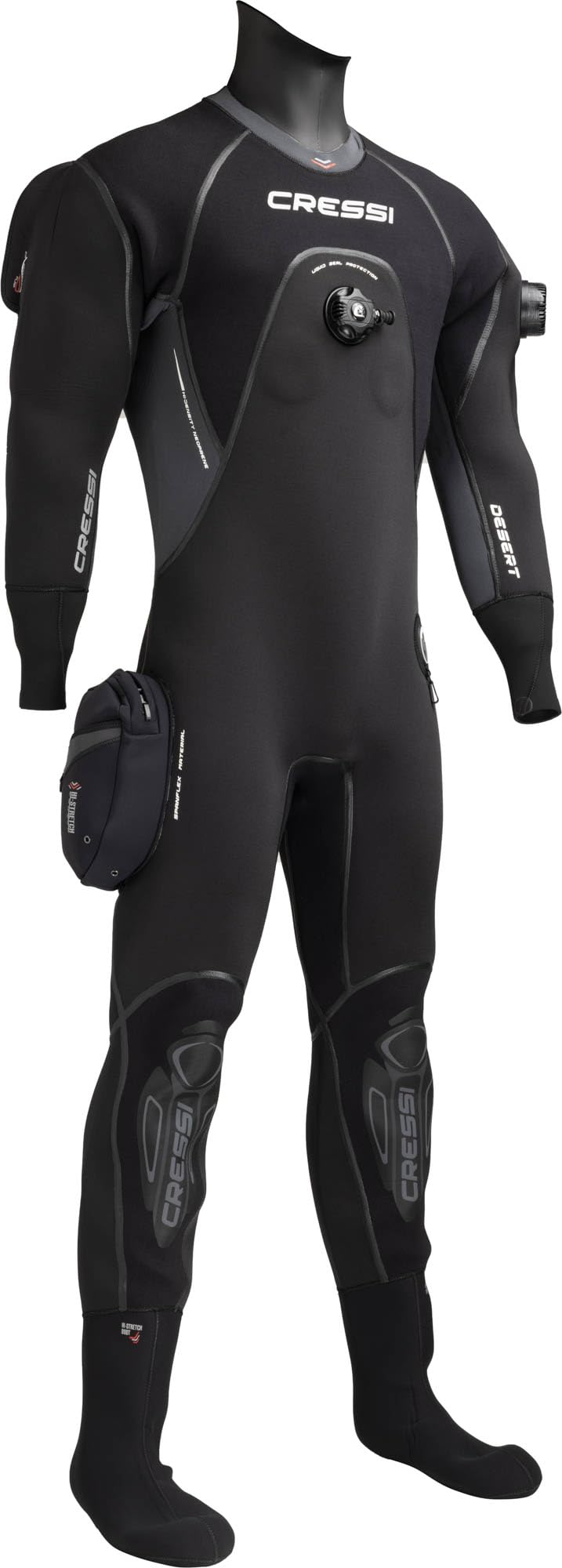 Cressi Desert Lady Dry Suit 4mm HD - Traje Seco para Buceo