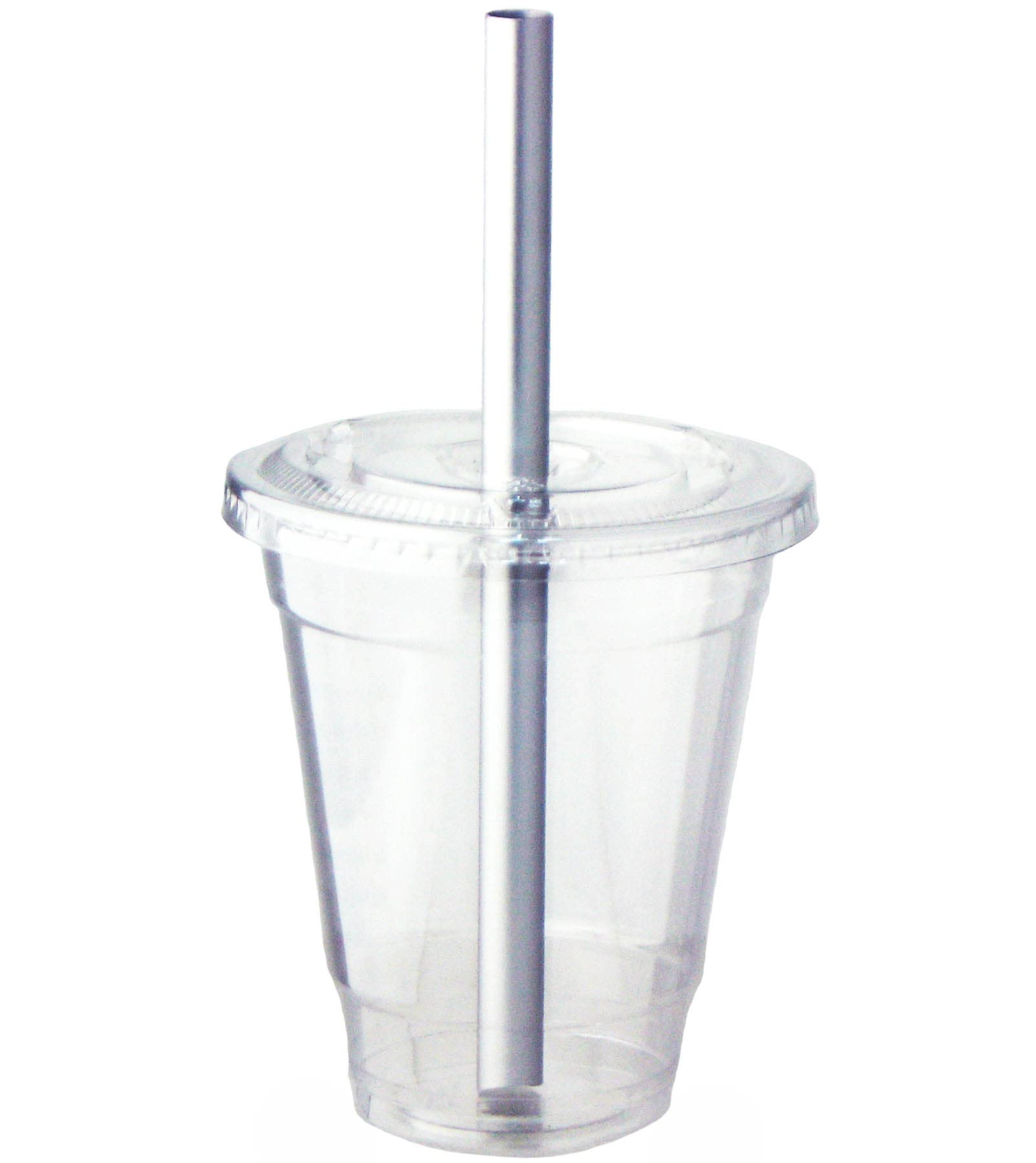 Nagao Tsubamesanjo Thick Aluminum Straw, 7.1 x 0.4 inches (18 x 1.1 cm), Silver, Made in Japan