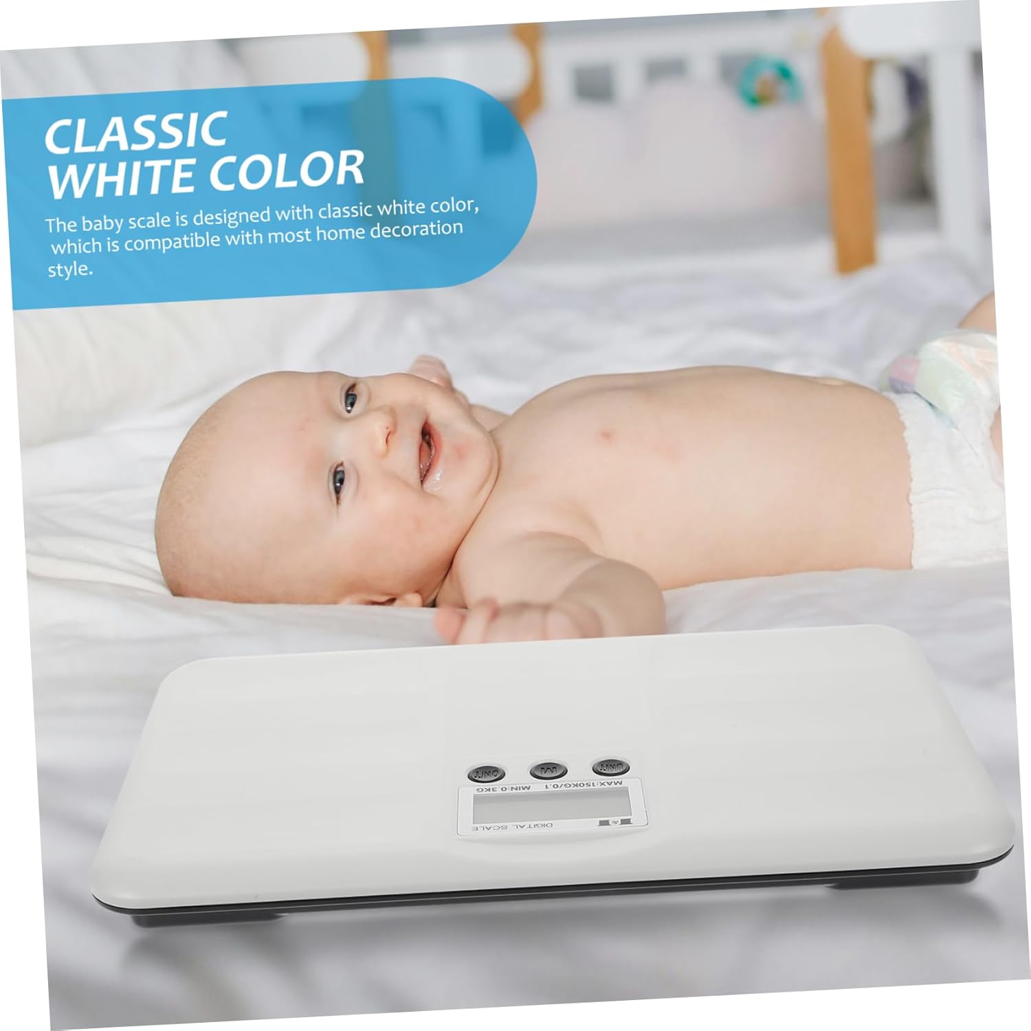 Electronic Scale Digital Display for Body Weight Pet Scale Health Super Thin Flat Capacity