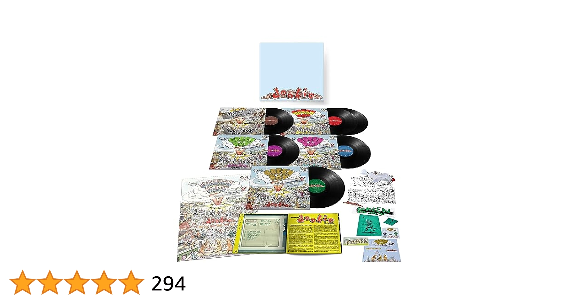 [完全生産限盤]　グリーン・デイ　dookie ドゥーキー 30th Dookie 30th Anniversary 4CD – Green Day