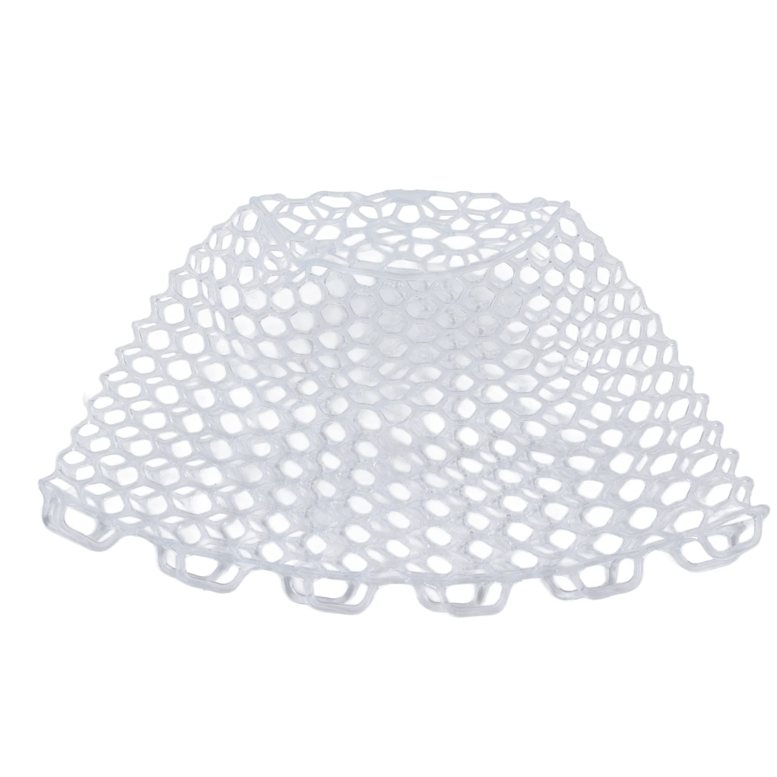 Rplacement Fishing Net, Rubber Replacement Landing Net Net for Angler White 21cm Depth