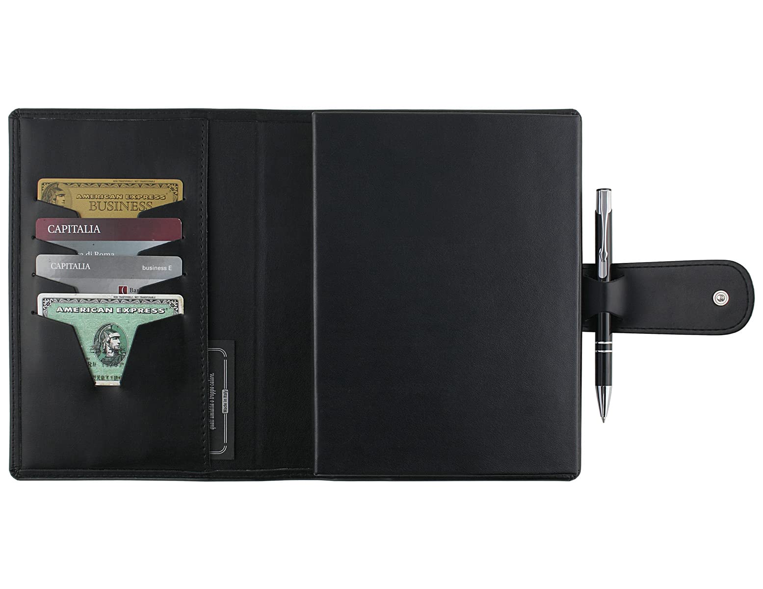 Progressio Agenda giornaliera 2027 similpelle CLASSIC 12 mesi A5 15x21cm Nero