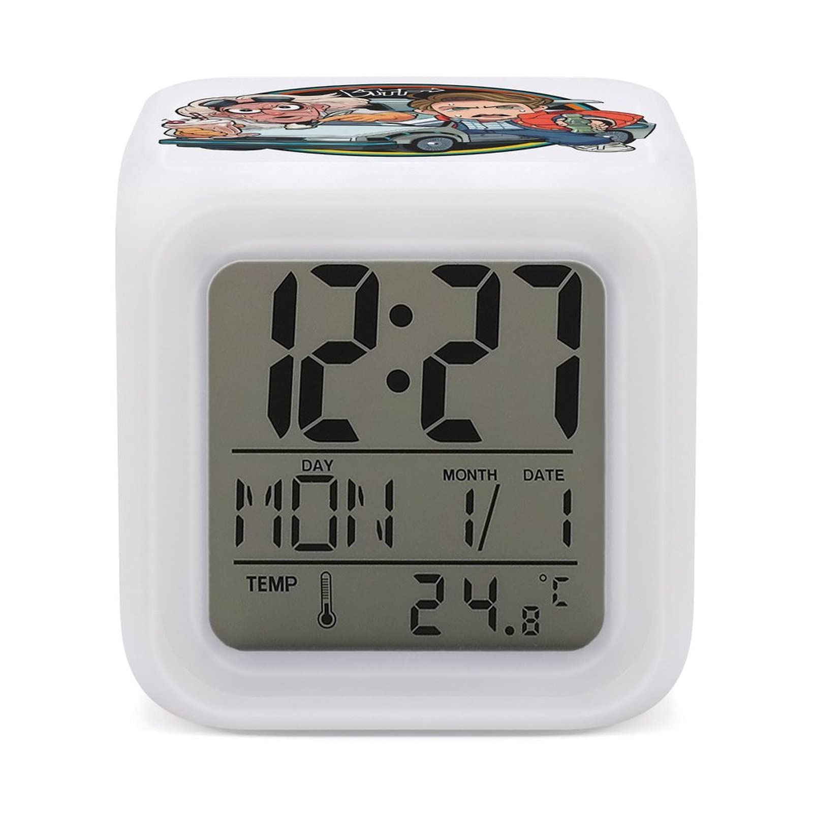 Amazon.co.jp: 目覚まし時計 目覚ましライト バック トゥ ザ Amazon.co.jp: 目覚まし時計 目覚ましライト バック トゥ ザ