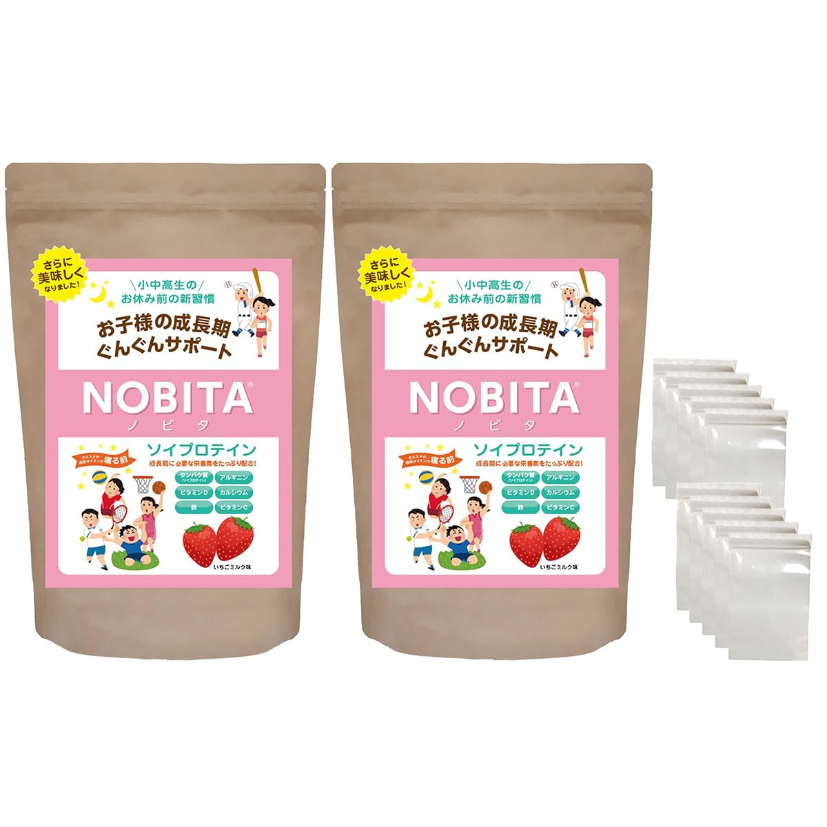Amazon | のびたプロテイン ノビタ NOBITA ソイプロテイン FD-0002