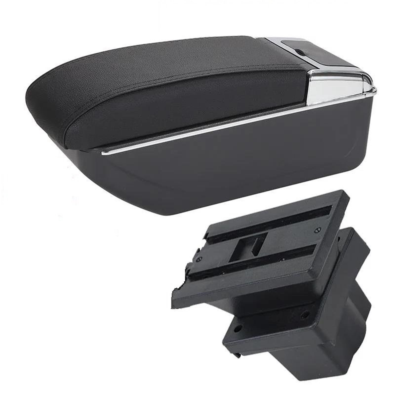 Hjkdsz Type B For Skoda For Octavia Storage Console Armrest Boxes Car Interior Center Organizers Accessories(Type B)