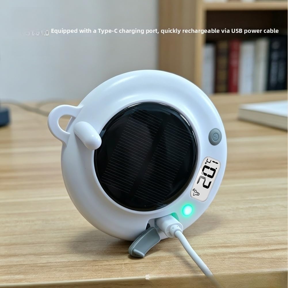 Termometro da piscina a energia solare, con display digitale, impermeabile IPX8, intervallo di temperatura da -40 °C a +70 °C, portata di 60 m, per piscina e esterni