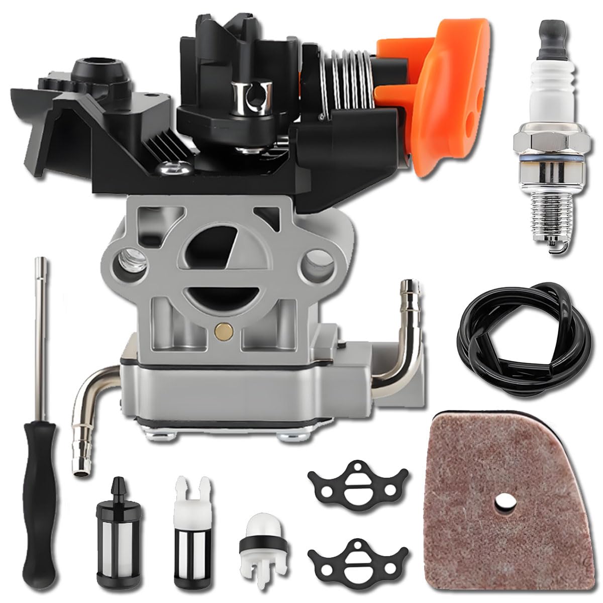 Carburateur FS94R pour Stihl FS94R, HL94, HL91, HL92, FS94RC, FS94, FS94 R, FS94C, HL91K, HL91KC, HL94C, HL94K, HL94KC, HL92C, HL92KC débroussailleuses, Coupe-Herbes, Coupe-Bordures