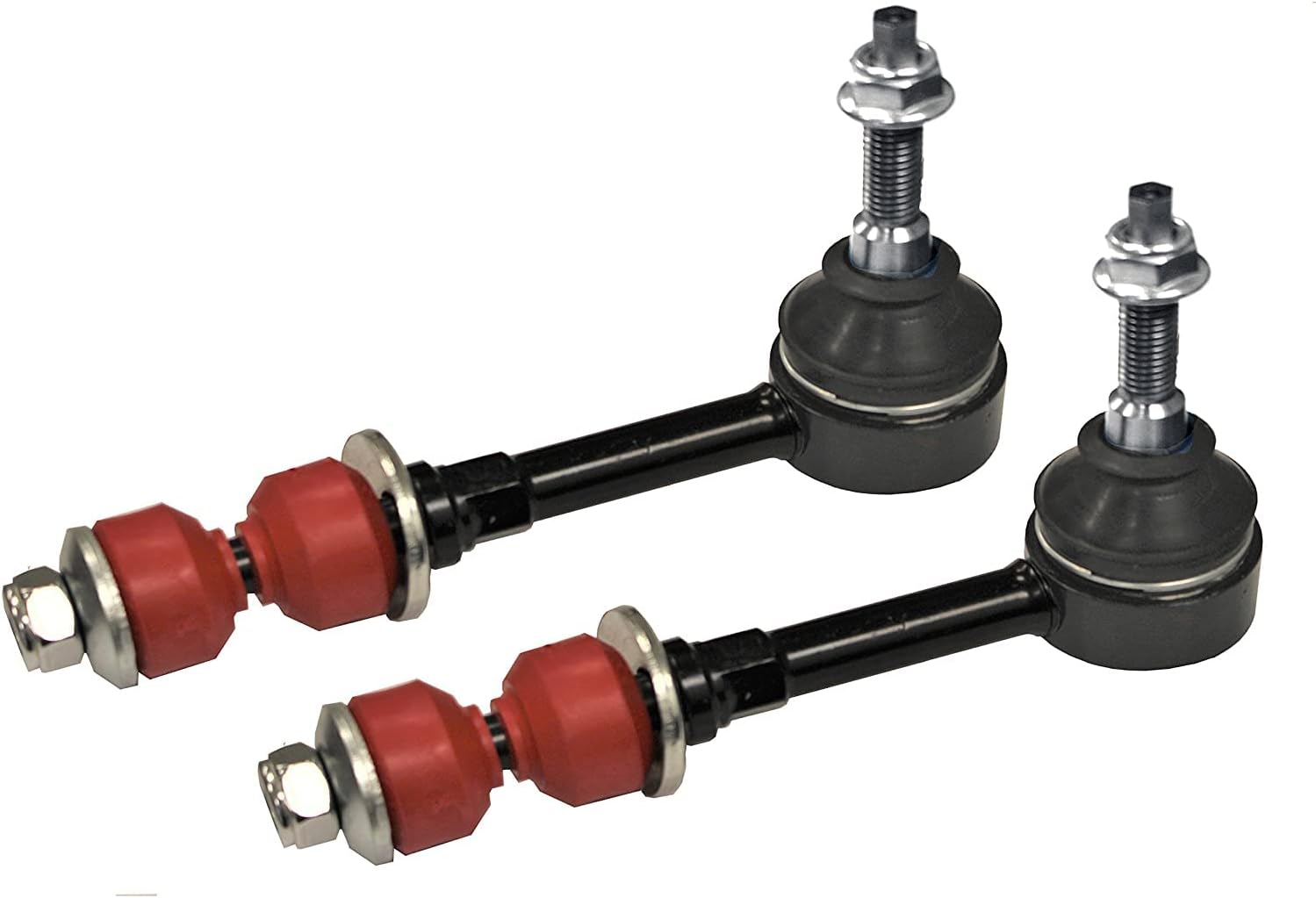 4PC Front Right/Left Stabilizer Link Kit + Code Red Bushings FITS Ram 2500 3500, 4WD 2003-2005