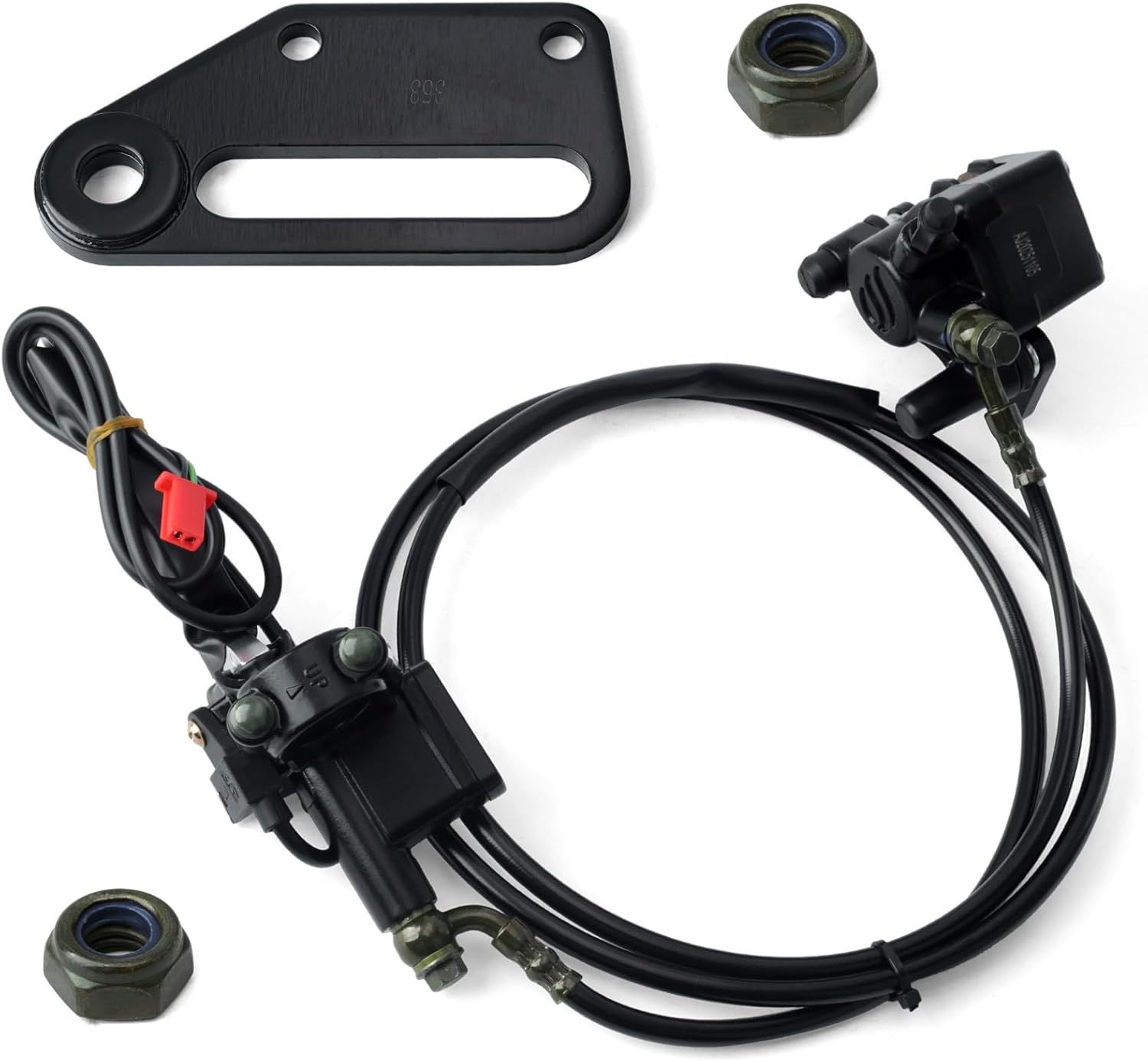 Brake Assembly Left Rear Compatible with Tuttio Soleil01 E-bikes, Replacement Part