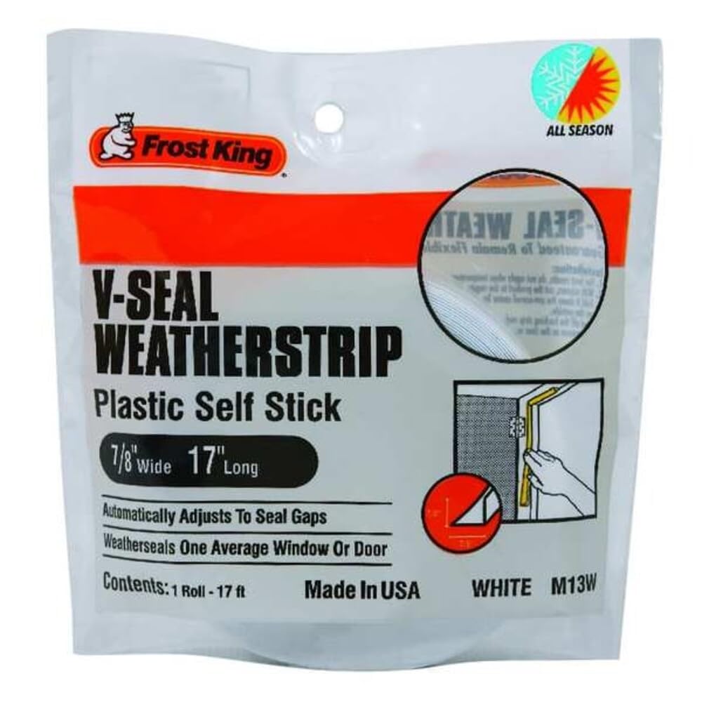 Photo 1 of Weatherstrip, 17 ft, White