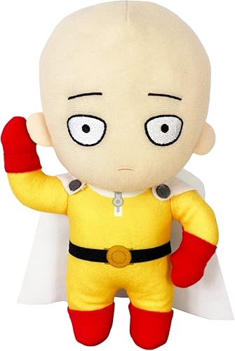 Great Eastern Entertainment One Punch Man- S2 Saitama - Peluche de 8 pulgadas de alto