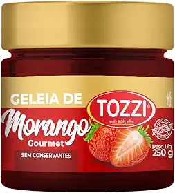 Tozzi Geléia de Morango Gourmet 250g