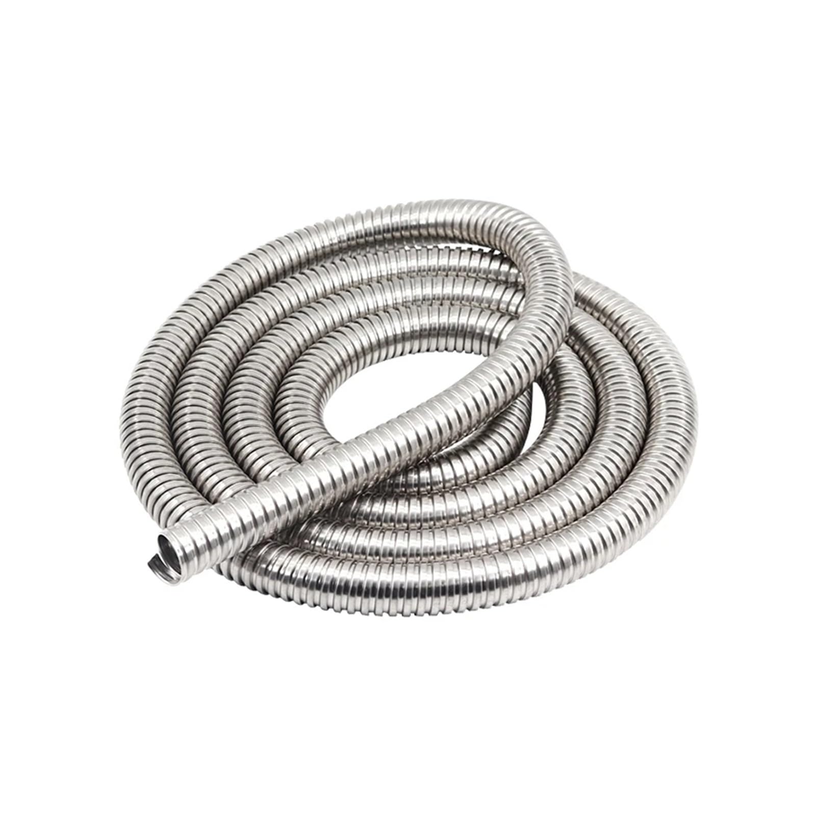Manguera flexible de acero inoxidable con rosca metálica de 1 metro y 4-100 mm de diámetro interior, protección de manguito blando, accesorios de repuesto(Inner diameter 51mm)