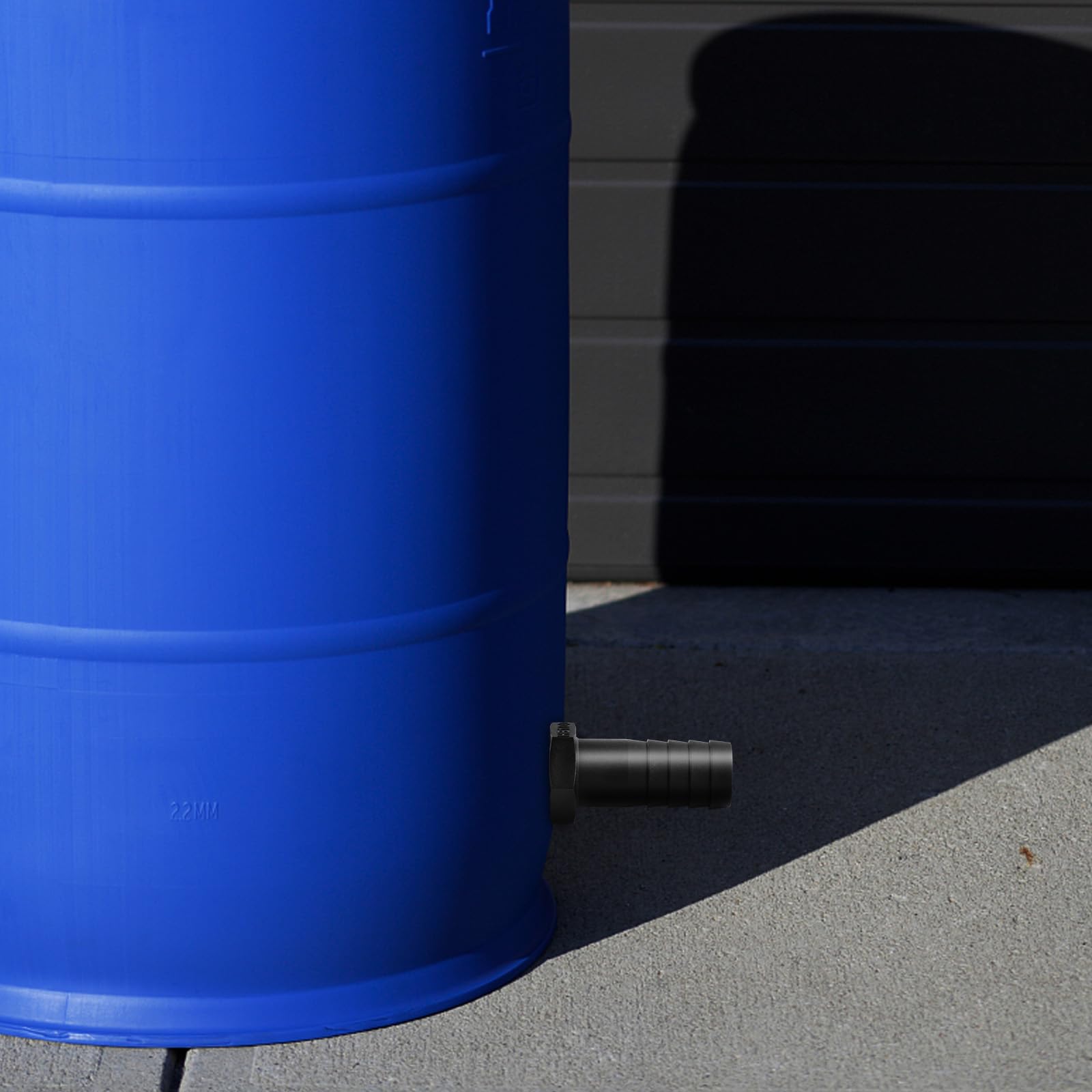 KATELUO Mise En œuvre Du Réservoir 1 Pouce, Connexion Fass, PVC RegentNenendLung, Connexion à Vis Du Réservoir Avec 2 Joints Et 4 Becs Pour Réservoirs D'eau Reentonnne Cistern