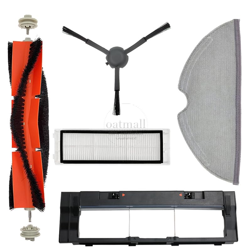 ABZEKH For Xiaomi MI Robot Vacuum Mop 2 Pro Plus STYTJ02ZHM Accessories Vacuum Cleaner Spare Parts Replacement Brush Filter Mop Cloth performance (Color : ZLL)
