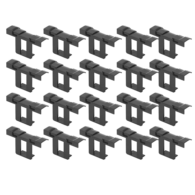 Kit com 20 Clips de Drenagem para Painel Solar de 30 mm Yunseity em ABS