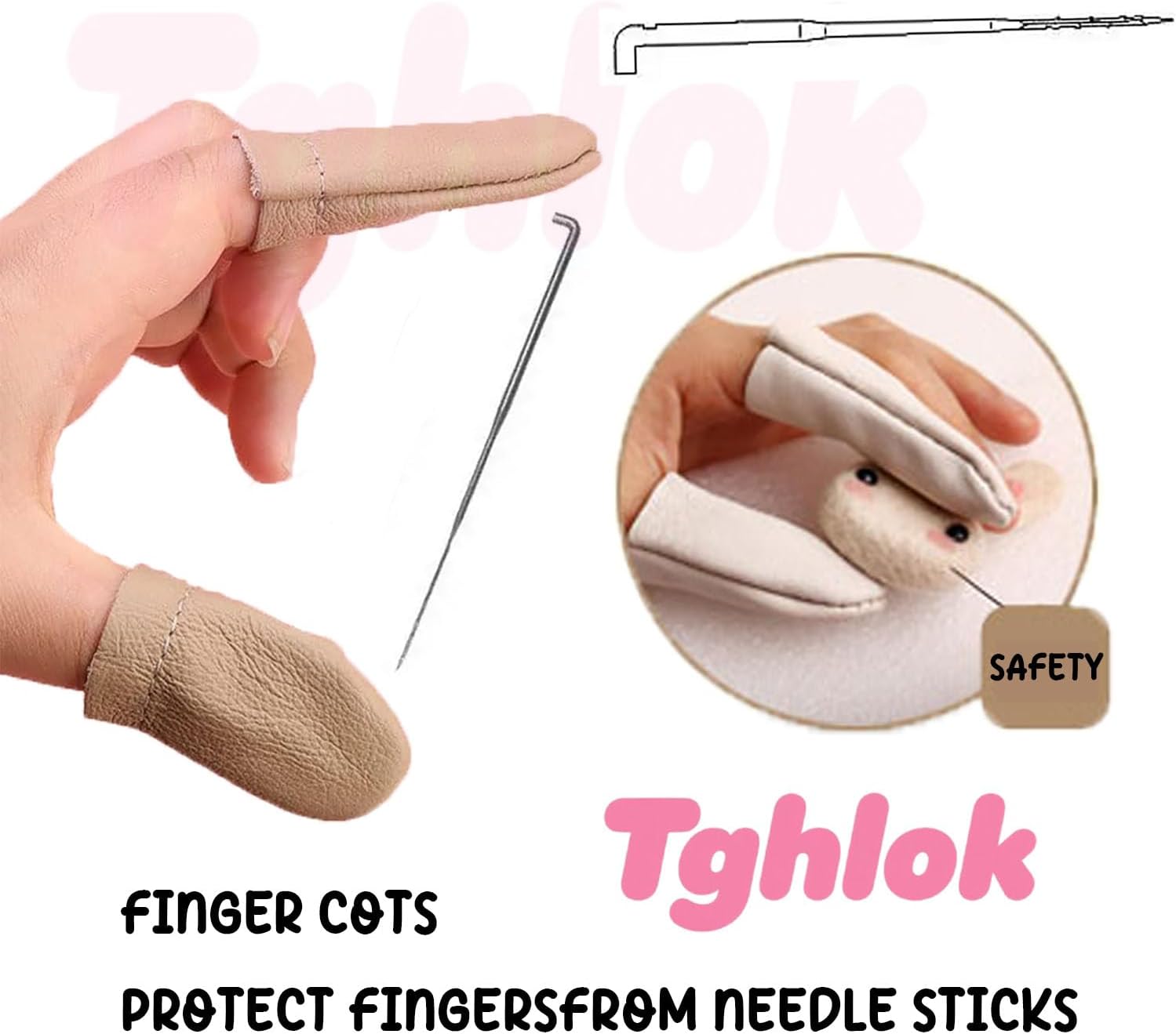 Electric Needle Felting Tools, With7 Needles & 5 Needle Cap & 2 Finger Cots, Speed Control, Easy Needle Change, for Quick Felting, Needle Felting Supplies, for DIY Felting Wool Projects