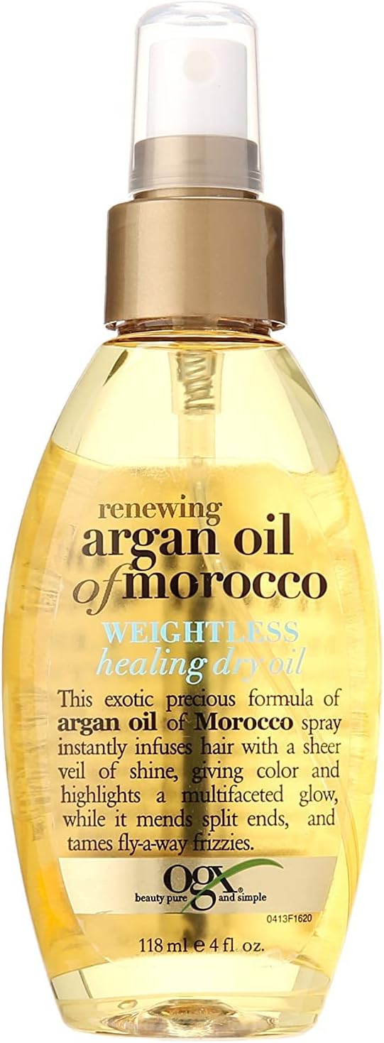 OGX Renewing Moroccan Argan Oil Weightless Healing Dry Oil, 4 oz