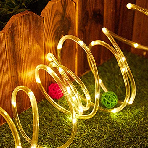 image for Afirst Solar String Lights Outdoor Waterproof Rope Light 8 Modes 100 L