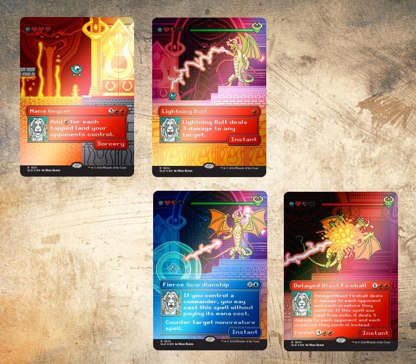 MTG Secret Lair: Pixel Perfect | Extra Life 2024 (Foil Edition)