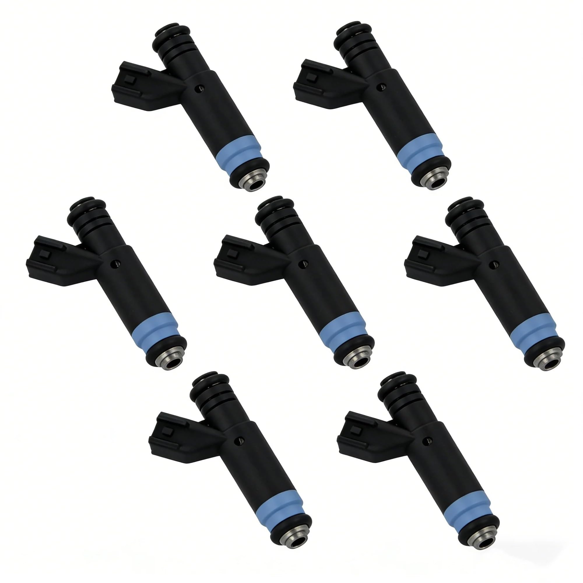 Nwirmtm One Color Injector Fuel Fit For Dodge For Grand For Caravan 3.3L Engine 2001-2007 Fuel Injection Replacement 6Pieces Auto Injectors 04861238Ac