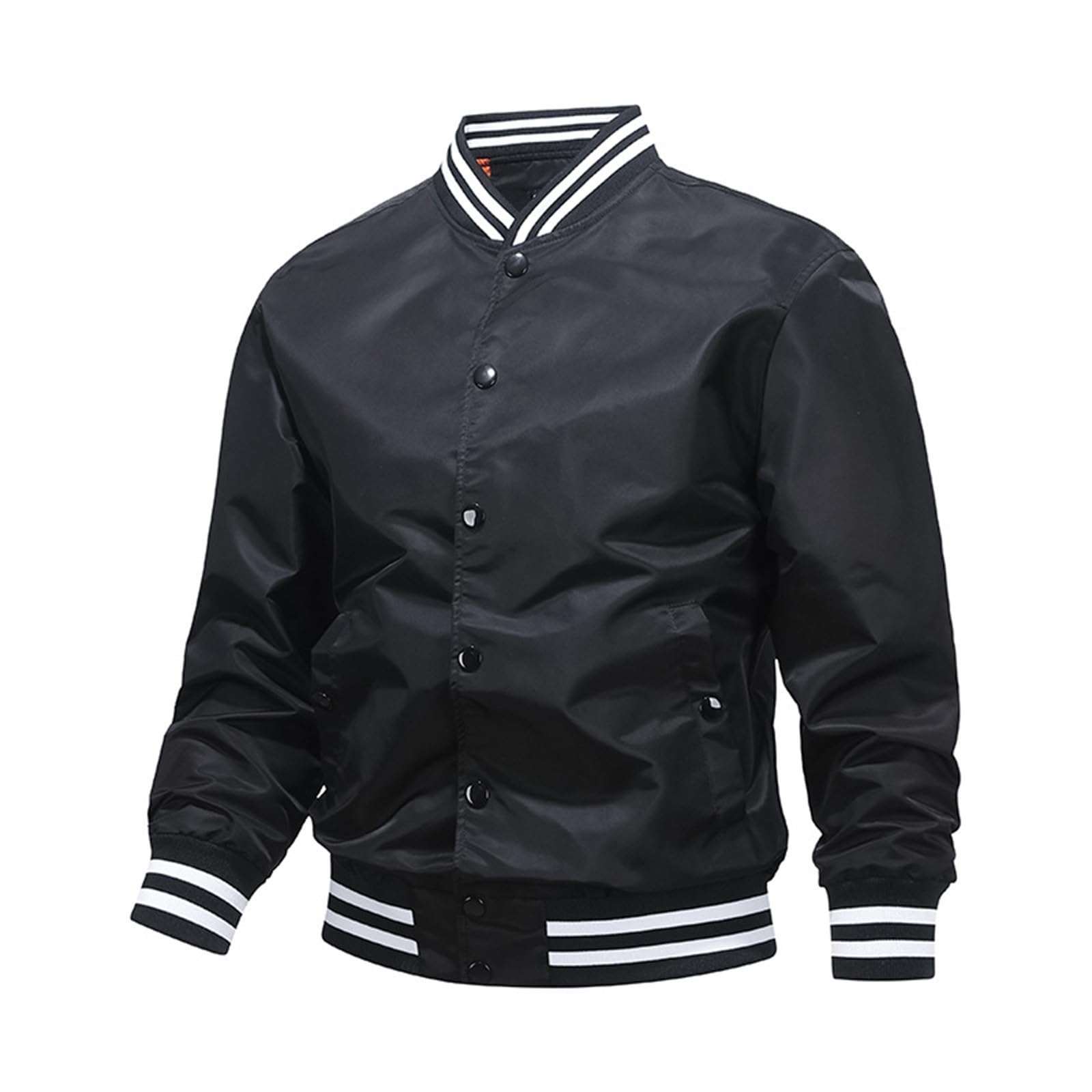 Veste homme coton coupe ample légère contre la mi-saison style baseball