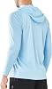 Camisa de protección solar UPF 50+ con capucha, manga larga, para hombre, NORTHYARD, ideal para pesca, playa, senderismo, secado rápido y ligera 2