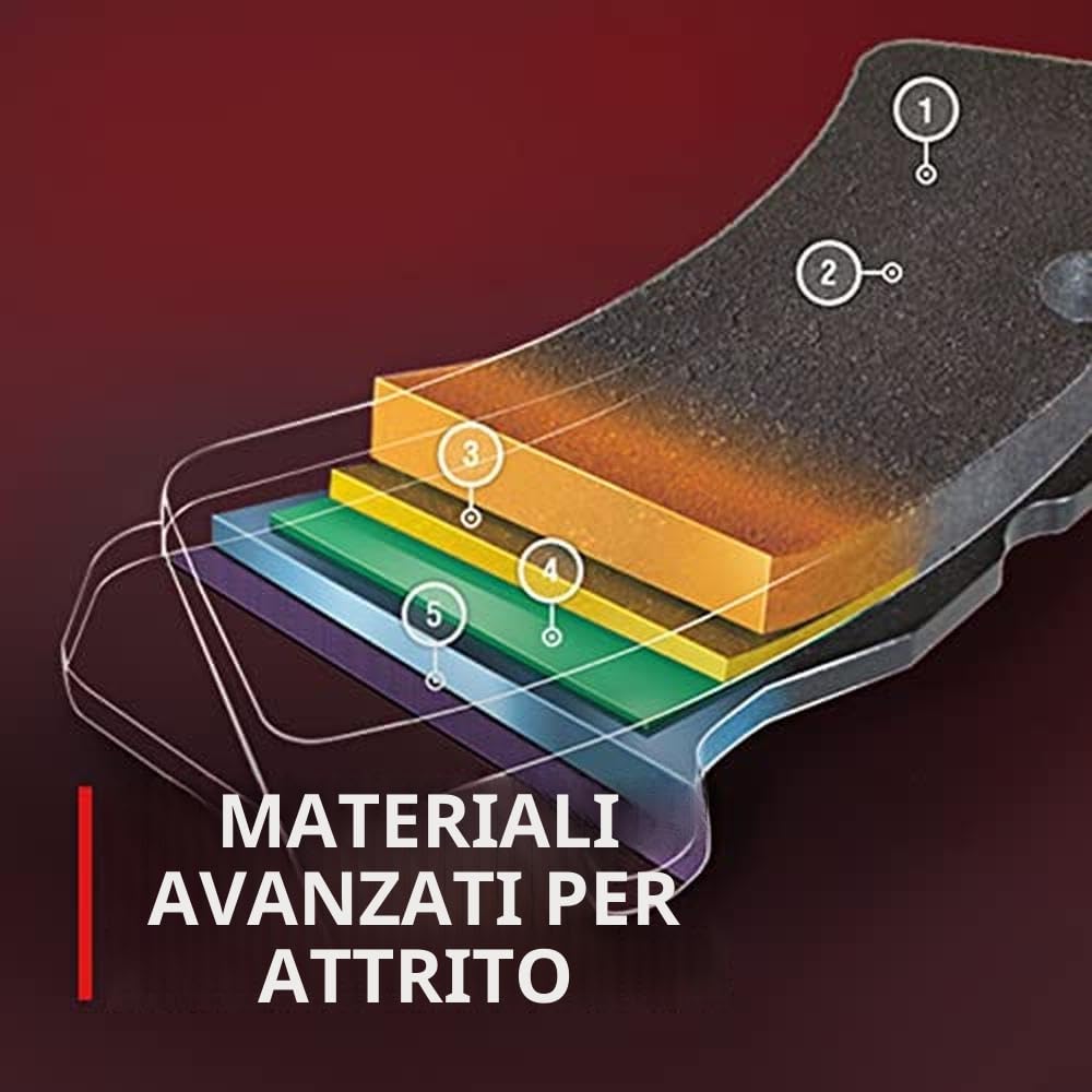 Brembo P 85 131 - Pastiglia Freno - Anteriore