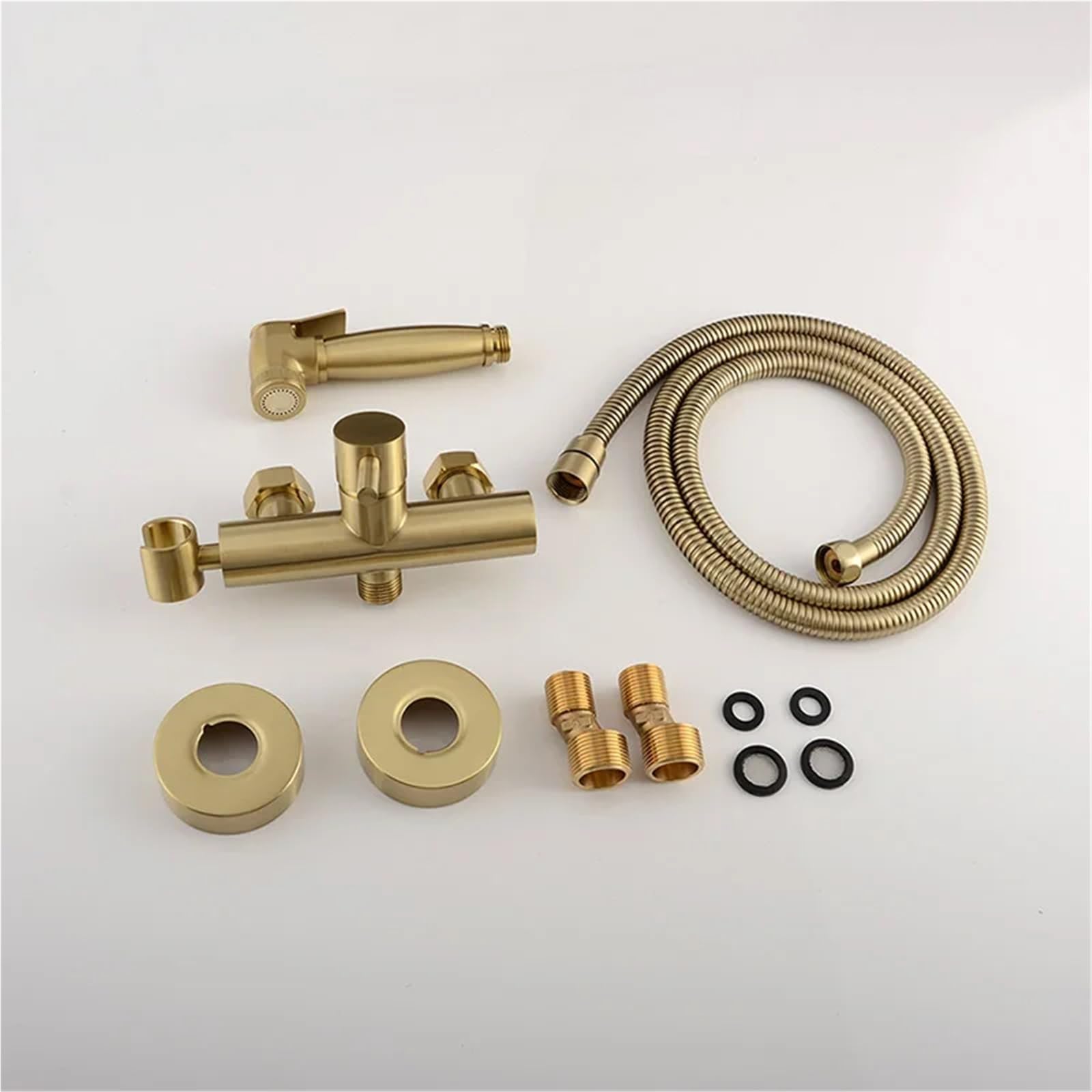 Kit rubinetto bidet a parete caldo/freddo