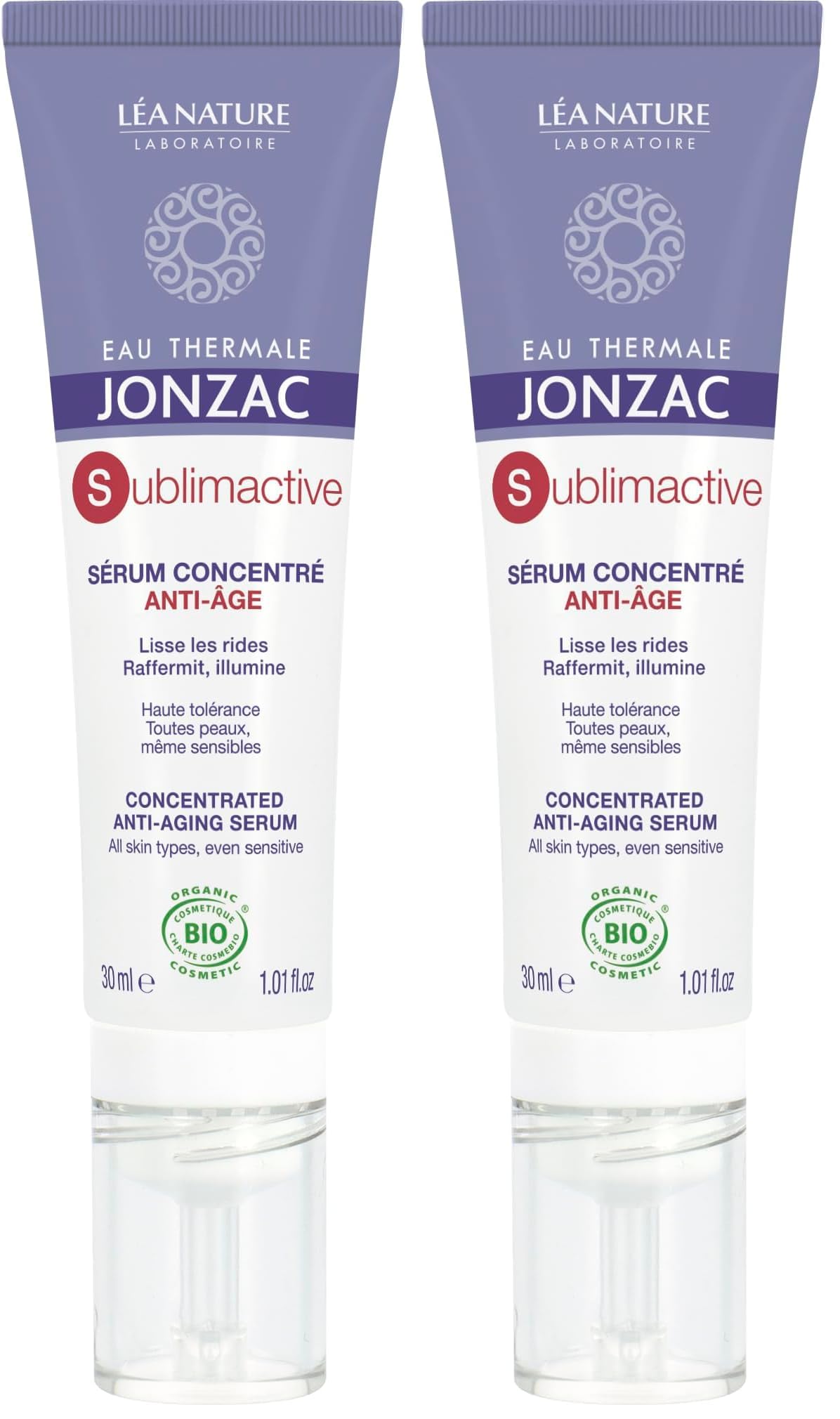 Eau Thermale Jonzac | Sérum Concentré Anti-âge - Sublimactive | Lisse les rides et ridules | Raffermit, Illumine & Repulpe | Peau fraîche et hydratée | Toutes peaux | 99% d’origine naturelle | 30 ml