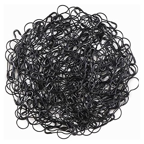 1000PCS Metal Black Safety Pins/Bulb Pin/Gourd Pin/Calabash Pin for Clothing, Quilting, DIY Crafting, Home Accessories Cover