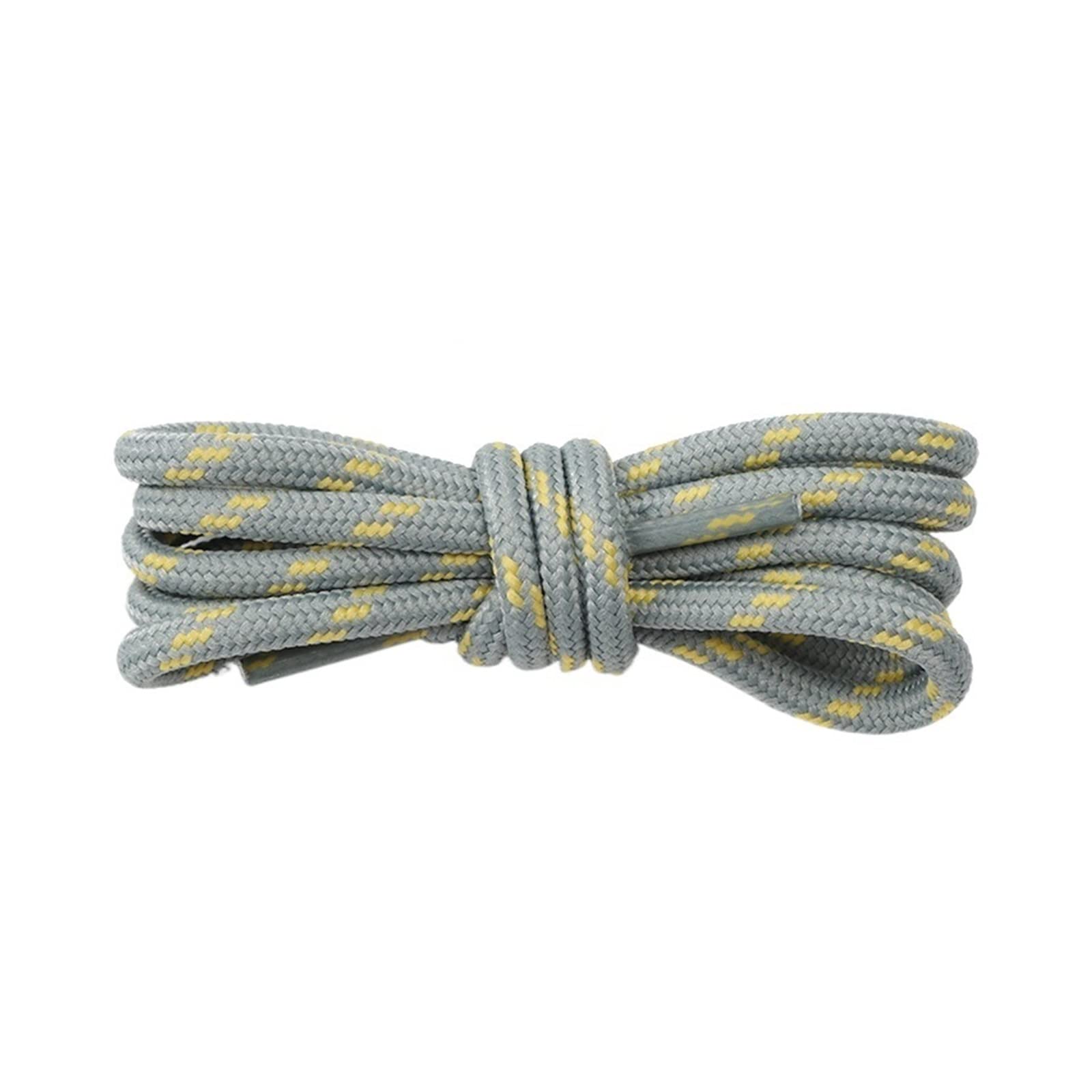 Elastische Schnürsenkel, Runde Polyester-Sportschnürsenkel for Outdoor-Sneakers, Stiefel, Wanderschuhe, Laufschuhe, 100–160 cm, mehrfarbig