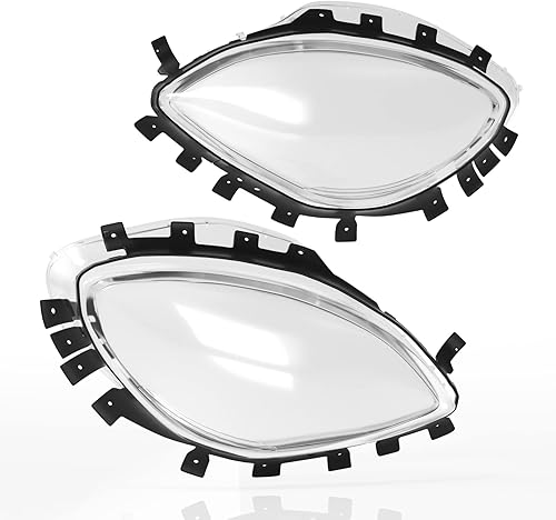 Miniatura 8 de Topteng Lente de repuesto para faros delanteros Pasajero L+R par para Corvette C6 2005 2006 2007-2011 2012 2013