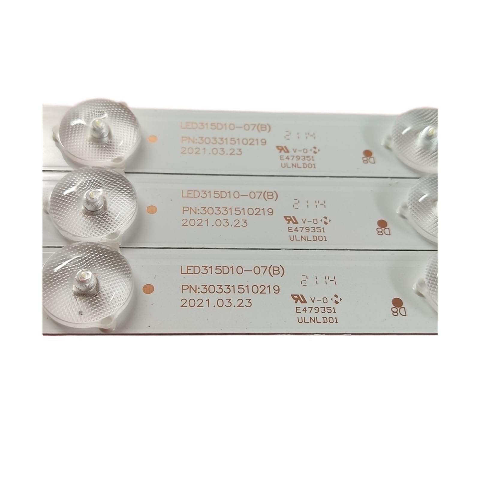 Retroiluminación LED for TV 32e3000b y modelos Hisense 32E3000C pack de 10 7