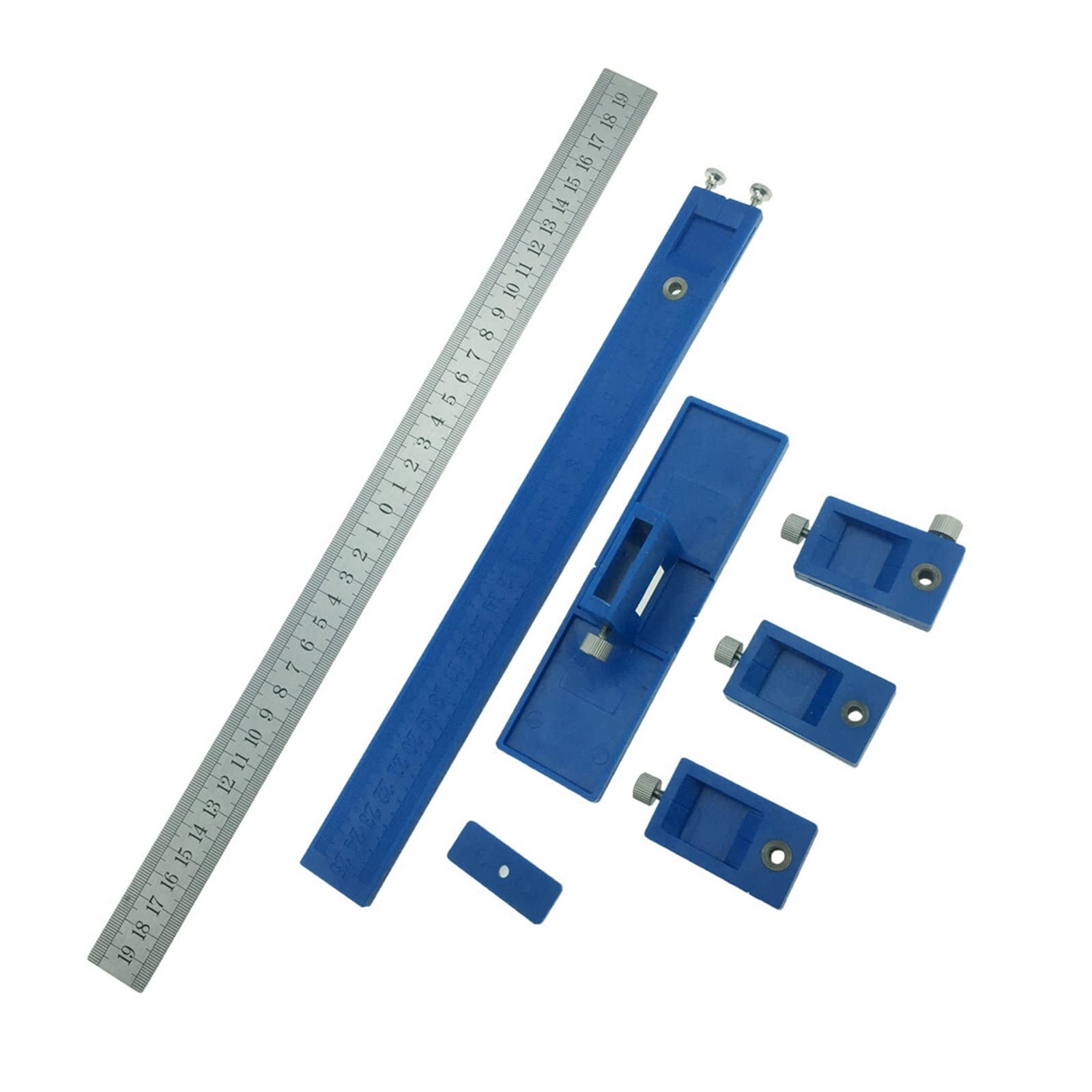 Outils De Mesure Guide De Perçage Manchon Armoire Matériel Gabarit Tiroir Tirer Bois Forage Goupillage Trou Gabarit Meubles Poinçonnage Outil Efficacité Et Précision Plus Rapides Pour Tous Les(Alum Im