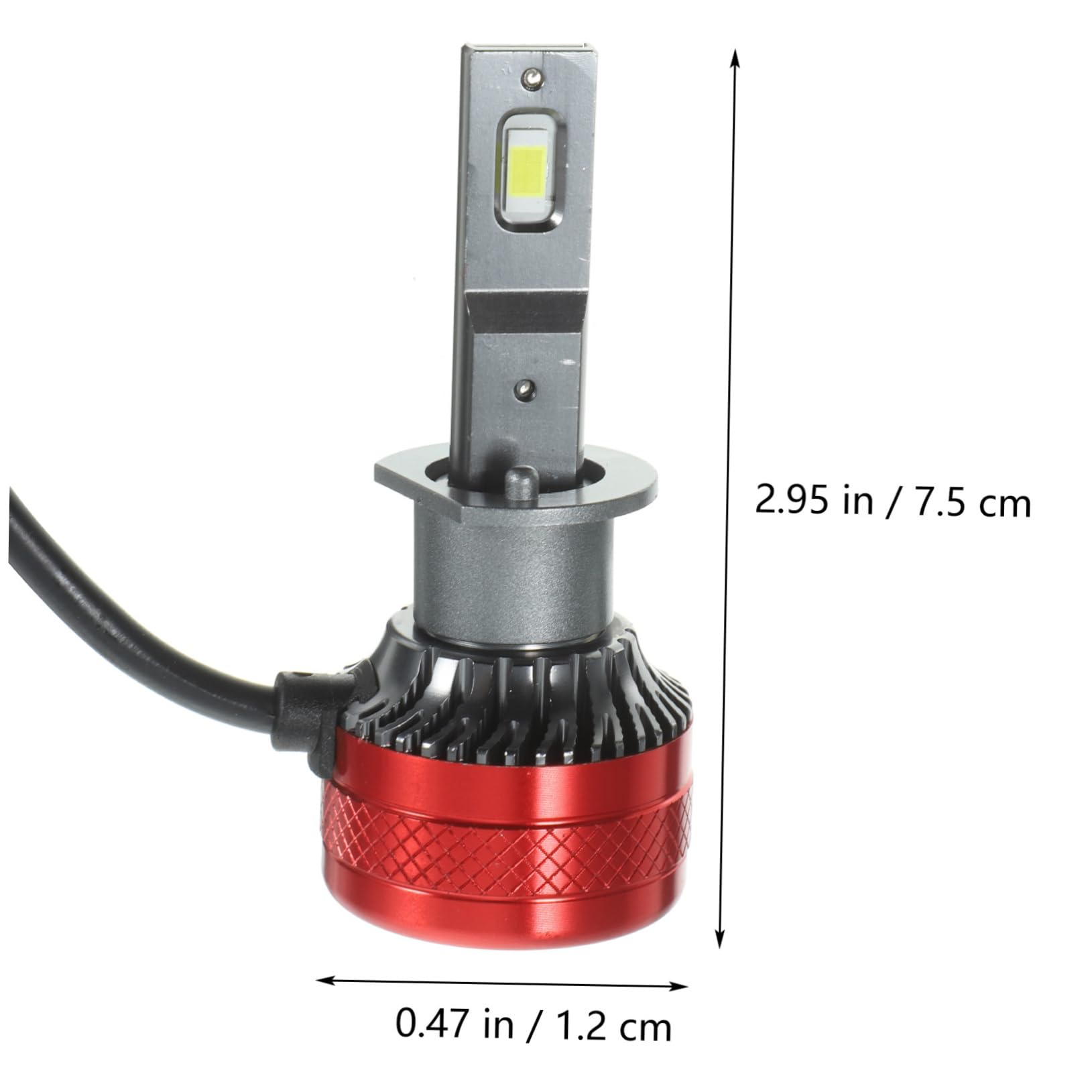 ULTECHNOVO Bombillas De Coche Faros Led Bombilla De Faro Para Luz De Cruce y Carretera De Luz Coche