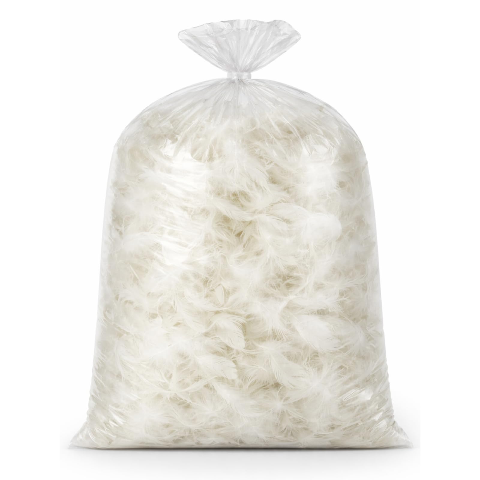 Piumino d’Oca Naturale, Imbottitura in Piuma d’Oca per Cuscini, Piumoni e Guanciali, Riempimento Soffice Traspirante Termoregolante per Riparazioni e Fai da Te (500 gr)