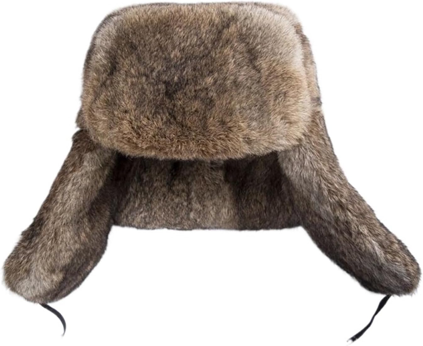 A Pcs Fashion Thick Warm Bomber Hat Men Fur Earflap Trapper Russian Cap Male Plus Size Winter Hats for Men Ski Russian Hat