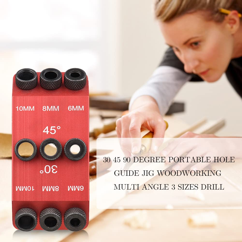 MILESCRAFT Guide De Perçage à Main Levée Pour Trous Droits DrillBloc