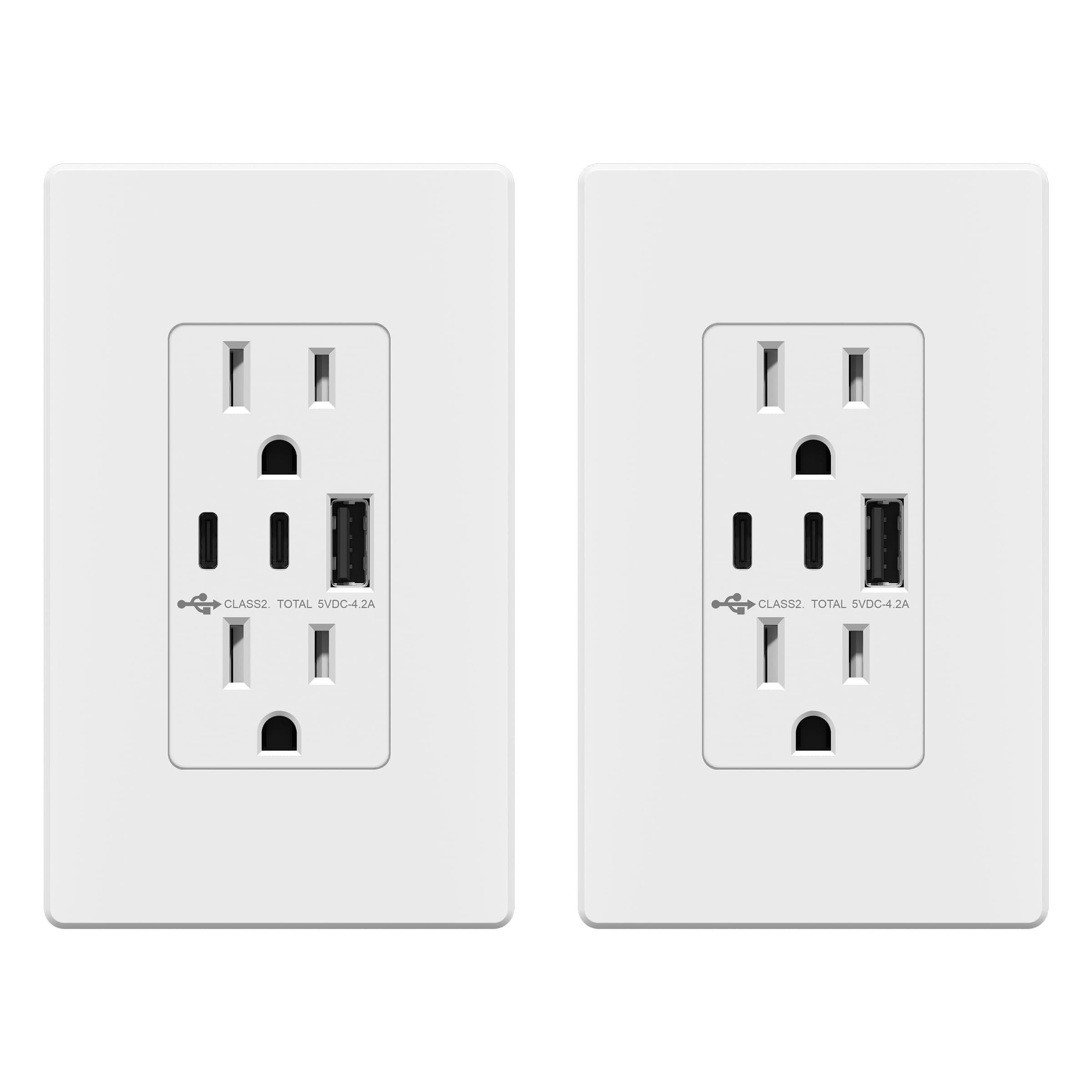 TOPGREENER USB Outlet - Charge 3 Devices! -1